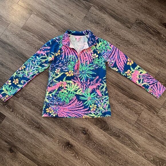 Lilly Pulitzer Women's UPF 50+ Skipper Popover All A Glow - Picture 1 of 8